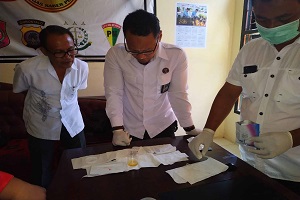 BNNK Bone Bolango Sidak Urine Inspektorat