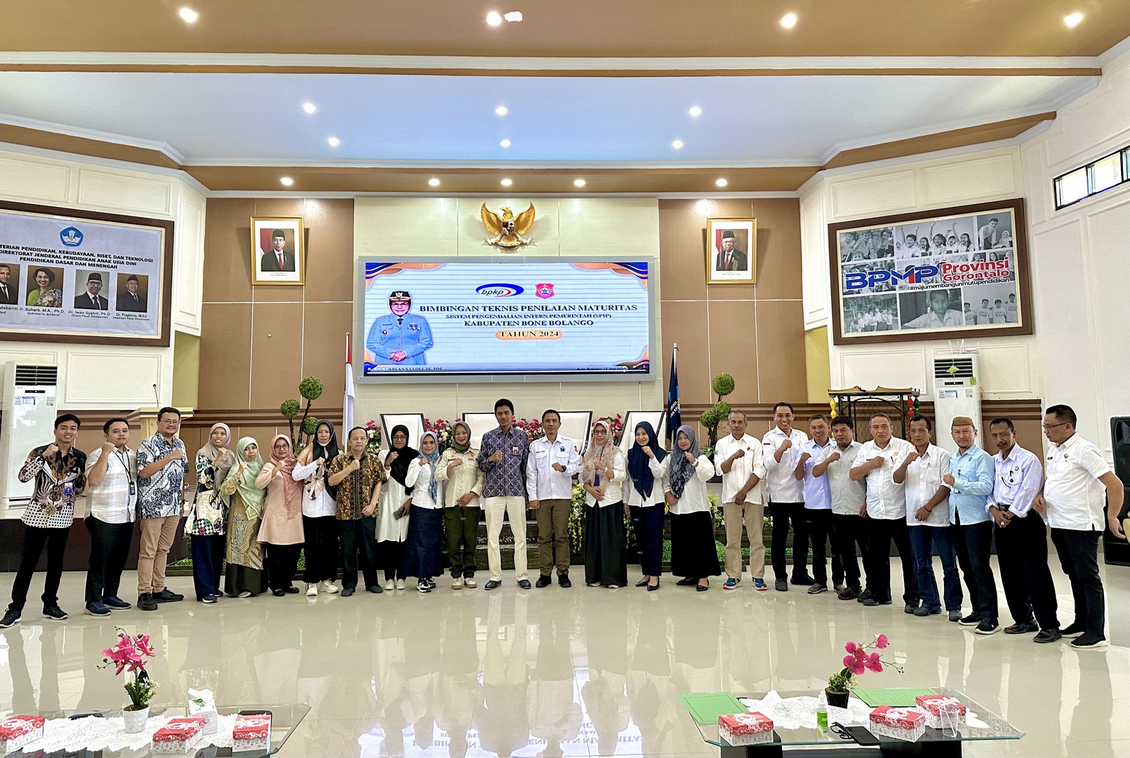 INSPEKTORAT DAERAH BONE BOLANGO GELAR BIMTEK SPIP