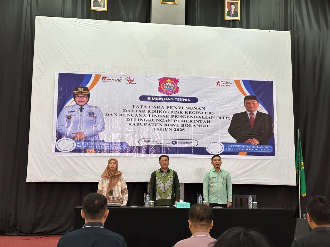 Sekda Bone Bolango Buka Bimtek Penyusunan Daftar Risiko dan RTP