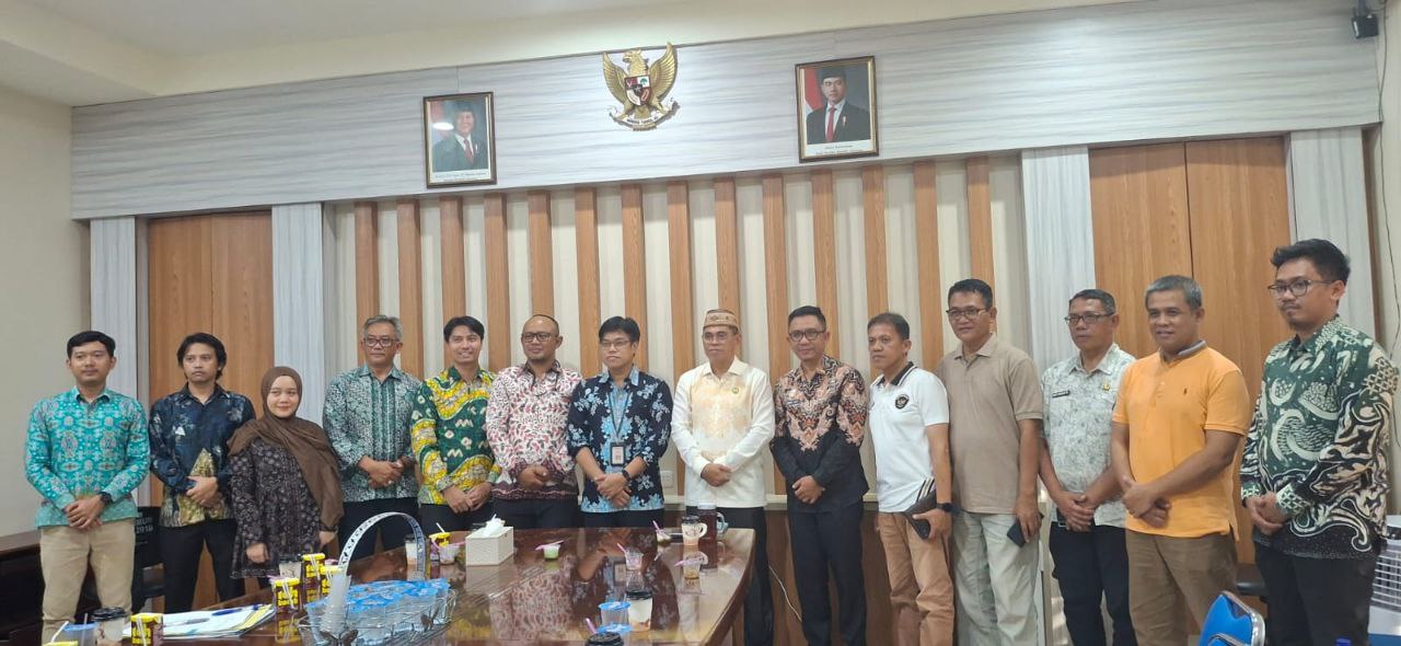 Exit meeting Pemeriksaan BPK atas kepatuhan terhadap perizinan.lingkungan hidup.dan pertambangan